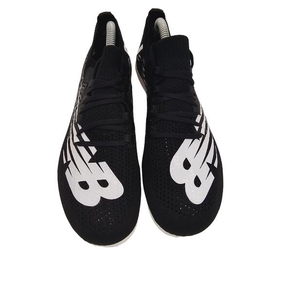 New Balance LD5000 Racing Shoes Womens 7.5B Black White WLD5KB8 Metal Spikes - Picture 3 of 10